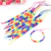 Weave Rope String Friendship Braccialetti fatti a mano Fil