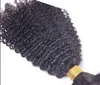 brazilian human virgin kinky curly full end hair bulk braiding hair extensions unprocessed curly natural black color human extensi5243323