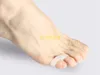 1000 pièces (= 500 paires) livraison gratuite soins des pieds femmes silicone queue ensemble de soins des pieds queue orteils dispositif fendu Hallux valgus orthèses