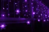 Mehrfarben-4m LED-Feiertags-Vorhang-Dekorations-Weihnachtshochzeits-Lichterketten-Streifen 100 SMDs 18 Schneeflocke-Lampe 110V / 220V