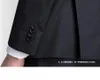 Blazers Custom Made Groom Tuxedos Groomsmen Prosty styl Najlepszy człowiek Lapel Groom Męskie garnitury ślubne (kurtka+spodnie) Twopece