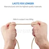 For Samsung Usb Charging Cable Usb Cable Charging Cable Data Sync High Speed Type C Cord Fabric Braided 56K Ohm Resistor Cooper