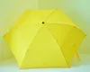 Skönhet Kvinnor UV Protection Sun Rain Paraply Novelty Folding Yellow Green Banana Paraply BS