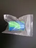 Sigillatura PP PE Sacchetti trasparenti in plastica trasparente in polipropilene 129 * 93mm15 Borsa metallica con chiusura a zip Sigillo termico per contenitore in cotone 100 pz / lotto DHL