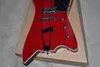 Rare Gre G6199 Billybo Jupiter Wein Red Thunderbird E -Gitarre Schwarze Pickguard Chrome Hardware Firebird6785057