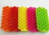 Fashion Hot Silicone Honeycomb Ice Cream Maker Honeycomb Ice Cube Tray 37 Cavity Ice Maker Form Diy Kitchen Tools XB1