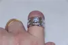 Moda Męskie 925 Sterling Silver Jewelry z znaczkiem 0,75CT Gemstone cyrkon diamentowe zaręczynowe pierścienie ślubne dla mężczyzn rozmiar 6-12