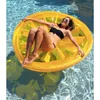 63 inches 16m Giant Watermelon Inflatable Lemon RideOn Pool Toy Float inflatable pool Swim Ring Adult pool floats Water Rafts Fr6983990