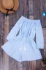 الأزياء أعلى الأنبوبة المطاطية كلازة الملابس الداخلية جنسي البسيطة القصيرة كلوبوير الرسن حللا السروال القصير الأمبير النسائية الملابس V الرقبة الزرقاء BODYSUIT 2 قطعة