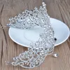 Accessori per diademi corona nuziale Gioielli da sposa in cristallo a buon mercato stile moda sposa accessori per capelli gioielli HT1372185