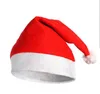 DHL Livraison gratuite Nouveau Noël Cosplay Chapeaux Épais Ultra Doux En Peluche Chapeau De Père Noël 26 * 35cm Adultes Mignons Casquette De Noël Fournitures De Noël 300