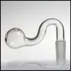 14mm 18mm male female clear thick pyrex glass oil burner water pipes for oil rigs glass bongs thick big bowls for smoking bong