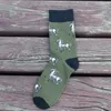 Men's Socks Wholesale- 10PCS=5Pairs/lot Cartoon Cute Horse Men Women Colorful Combed Cotton High Quality Wedding Gifts Happy Funny British S