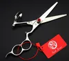 607# 6.0'' Brand Purple Dragon TOP GRADE Hairdressing Scissors JP 440C 360 Degree Rotation Barbers Cutting Shears Hair Scissors