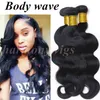 Virgin Hair Weaves Brazilian Human Hair Bundles 8-34inch Unprocessed Peruvian Malaysian Indian dyeable double weft hair extensions