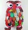 Style ethnique coloré Coton style OWl Sacs colorés Sacs vintage modernes pour bébés Sacs d'école Caractéristiques chinoises 11 modèles W * H: 25 * 30CM