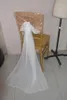 2016 Custom Made Lantejoulas Chiffon Cristais Cadeira Cobre Romântico Bonito Cadeira Caixilhos Barato Cadeira De Casamento Decorações 022