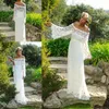 Vintage Beach Bohemian Wedding Dresses Long Sleeves 2020 Sweep Train Custom Made Boho A Line Plus Size Bridal Gowns vestidos de novia
