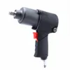 Taiwan 1/2 inch strength type pneumatic wrench power tools double hammer 75kg air impact spanner black color