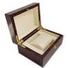 boîte de montre Boîte d'emballage de cadeau d'affaires de haute qualité Soild Wood Watch Display Box Piano Laque Organisateur de stockage de bijoux glitter20082368