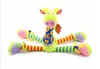 New 37cm Giraffe Activity Spiral baby bed pram hanging toys baby stroller toy infant gifts plush product 5907244