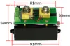 Freeshipping DC 100V 100A Wireless DC Voltmeter Amperemeter Leistungsmesser Kapazität Coulomb Zähler