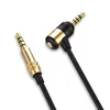 JOYROOM AUX CABLE 3.5MM Ggeweken Audio Plug Male naar Male Audiokabel 1M Stereo Auto Verlengkabel voor Digitaal apparaat