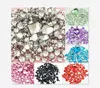 WholeClear Mixed SizeShape Flat Back Rhinestone 1100PCS 3D Acryl Flatback Rhinestones DIY Phone case Nail art design deco 3565330