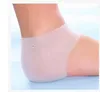 Silicone Foot Care Tool Fuktgivande Gel Heel Socks Cracked Skin Care Protector Pedicure Health Monitors Massager KKA2887