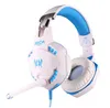 EACH G2100 Vibration Function Professional Gaming Headphone with Mic Stereo Bass LED Light for PC Gamer Games Headset
