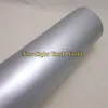 High Quality Matte Satin Chrome Metallic Silver Vinyl Car Stickers Folie Wrapping Film Bubble For Vehicle Styling Size 1 52 268f