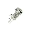 20PCSLOT 925 STERLING Silver Pinch Clip Class Clasp Crochets pour pendentif BIELLIE CARAT 3X45X75MM WP0403931140