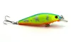 Hengjia Fishing Lues Minnow 8.5cm 10.3g 6＃フックハードベイトダイビング奥行き4カラー2フック200ピースPesca Carp Fishing Tackle