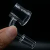 2mm XL Flat Top Evan Shore Quartz Banger 10mm 14mm 18mm Masculino Feminino 45 90 graus Quartz Banger Nails para Bongs Oil Rigs3705873