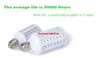 20W 30W 40W 60W 80W 100W SMD LED-lampor Ljuskornlampa E27 E26 B22 LED-lampor Varmkylv vit 3 års garanti