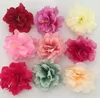 8cm konstgjord silke peony blomma huvud simulering blommor för DIY hårklänning Corsage tillbehör hem bröllop dekoration hjia209