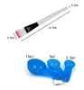 New Brand DIY Face Mask Bowl Brush Spoon Stick Tool Fashion Homemade 6in1 Makeup Beauty DIY Facial Face Mask Tool Set2924236