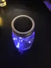 2pcs 블루 일반 컬러 LED 태양 메이슨 항아리 페어리 라이트 뚜껑 라이트 업 결혼식 파티, 2.76 인치 분리형 금속 링