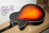 Custom Shop Sunburst Vintage Hollow Jazz Guitar One Pickup Chitarre all'ingrosso di alta qualità CALDE