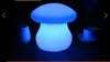 LED grand champignon lampe de table lampe lumineuse comptoir de bar charge personnalisée lampe de bureau hétérochrose bling télécommande