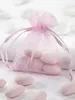 Other Event & Party Supplies Wholesale 100pcs 9x7cm Organza Christams Wedding Gift Bag Jewlery Candy Packing 1