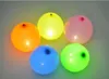 Colorful LED light ballons for wedding party bar perform christmas decoration light up ballons strobe light ballon