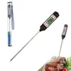 Digital BBQ Termometer Matlagning Mat Probe Kötttermometer Kök Instant Digital Temperatur Läs Mat Probe Fast Leverans 200PCS / Lot