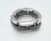 Band Rings Fashion Jewelry Women love Double row and single black white Ceramic For Men Plus Big Size 10 11 12 Wedding