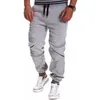 Gros-Mens Joggers Hommes Pantalons Joggers Pantalons 2016 Nouveaux Pantalons De Survêtement Couleur Unie Harem Hip-Hop Survêtements MU863315