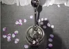 Pièce maîtresse de vase à fleur décorative argentée pour le décoraiton d'allée de wedidng