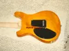 A guitarra feita sob encomenda amarela a mais nova da guitarra elétrica da loja do OEM VOS a guitarra do OEM do Fingerboard do bordo