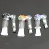 adattatore per bong in vetro colorato all'ingrosso femmina 14 femmina 18 adattatore in vetro per adattatore per vaporizzatore in vetro per sigaretta elettronica veloce