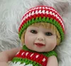 10 inch Moda Full Silikonowy Reborn Baby Doll Mini Realistyczna Moda Doll Doll Dla Baby Christmas and Birthday