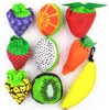 Nya Frukt Fällbara Väskor av Vegetabilisk Väska Av Miljöskydd Väskor Strawberry Väska Shopping Väskor Förvaringsväska 4067